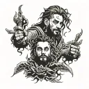 suicideboys tattoo design idea
