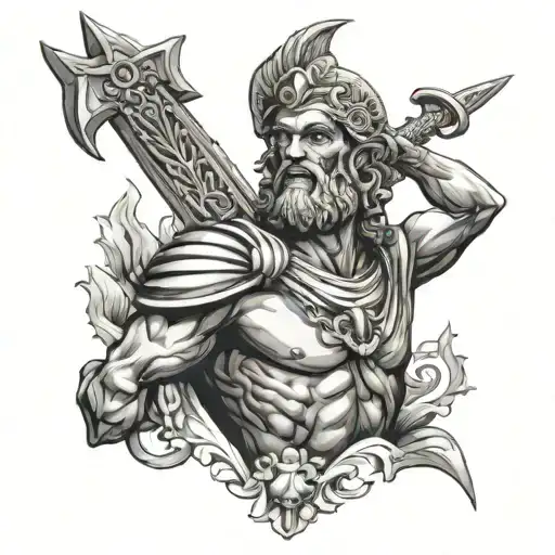 Odysseus tattoo design idea