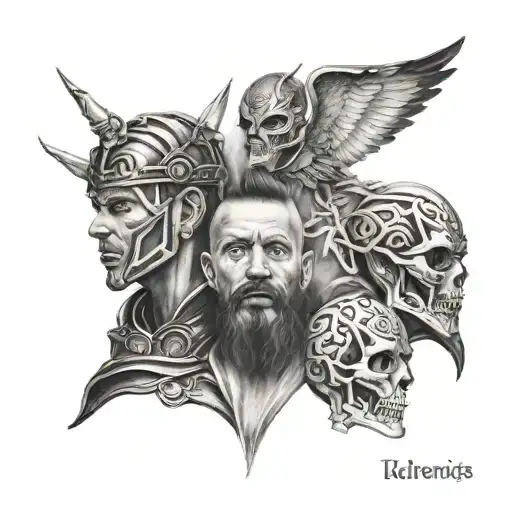 ultras group tattoo design idea