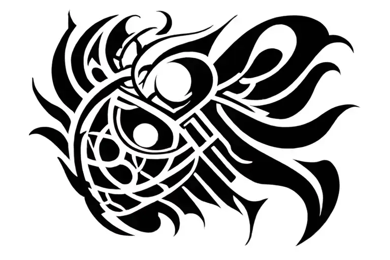 chastity cage tattoo design idea