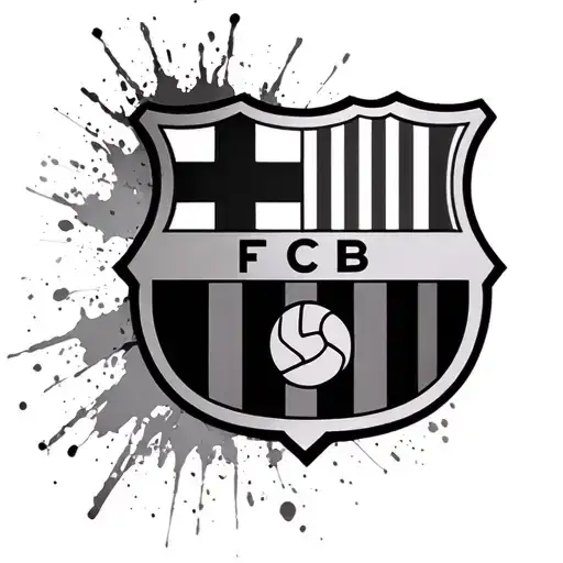 FC Barcelona tattoo design idea