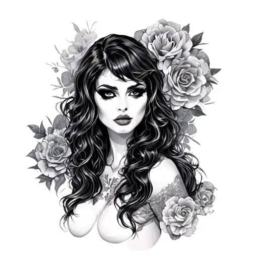 Slut tattoo design idea