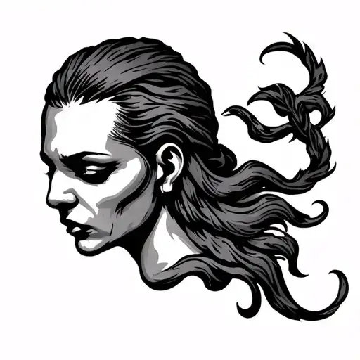 Slave tattoo design idea