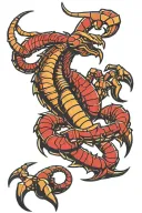 Egyption Scorpions tattoo design idea