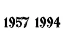 "1957 1994" tattoo design idea