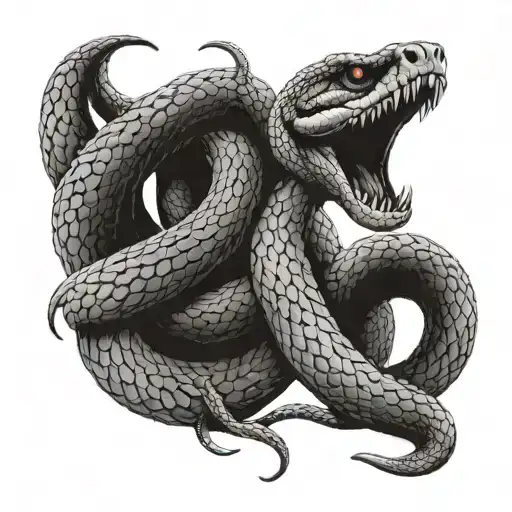 join or die snake tattoo design idea