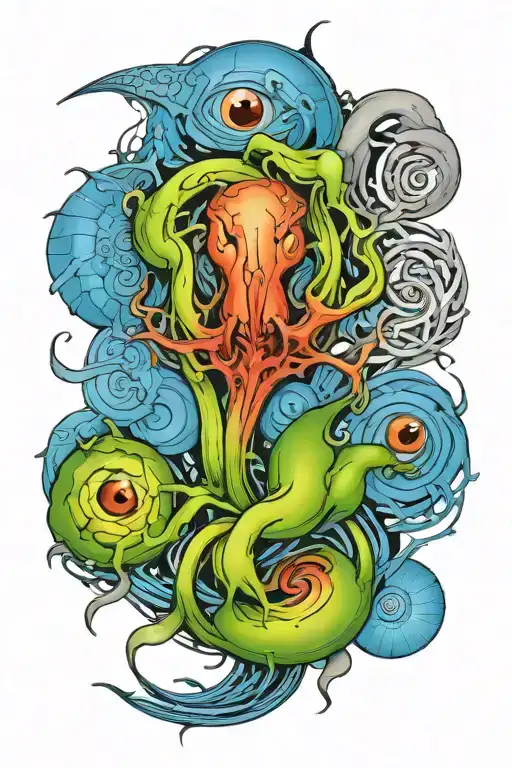 korn tattoo design idea