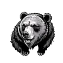 Celtic Bear tattoo design idea
