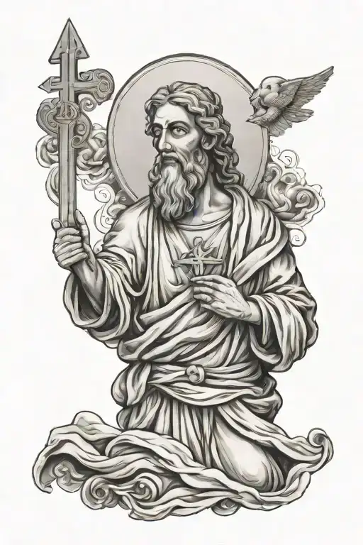 san judas Saint Jude tattoo design idea