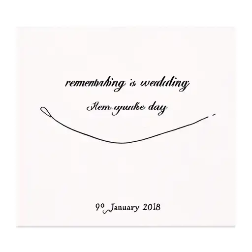 remembering wedding day 09 January 2018 male tattoo design idea