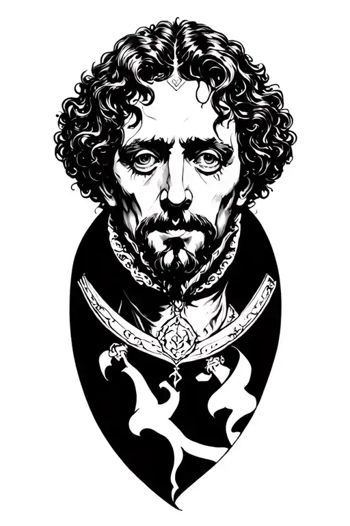 hamlet tattoo design idea