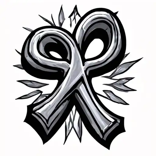 Ankh tattoo design idea