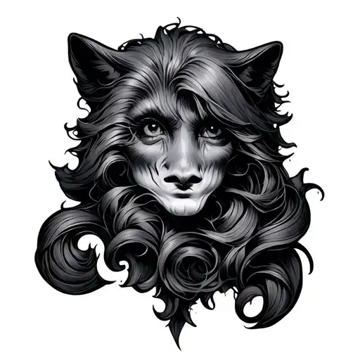 Cunt tattoo design idea