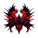 Yveltal tattoo design idea