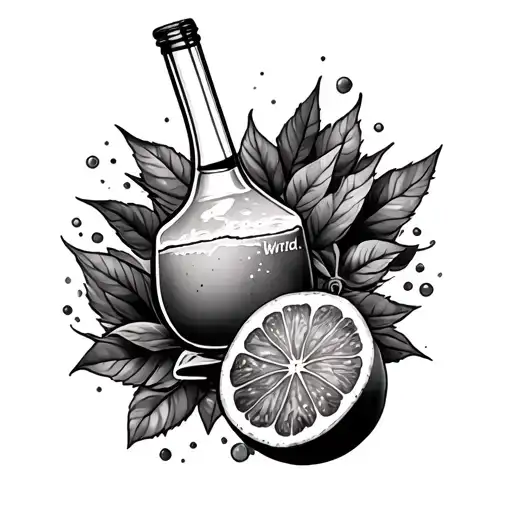 999 Juice WRLD tattoo design idea