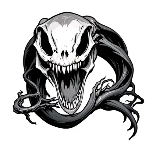 Agony Venom tattoo design idea