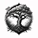 Poison Tree tattoo design idea