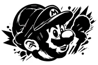 Mario Bros tattoo design idea