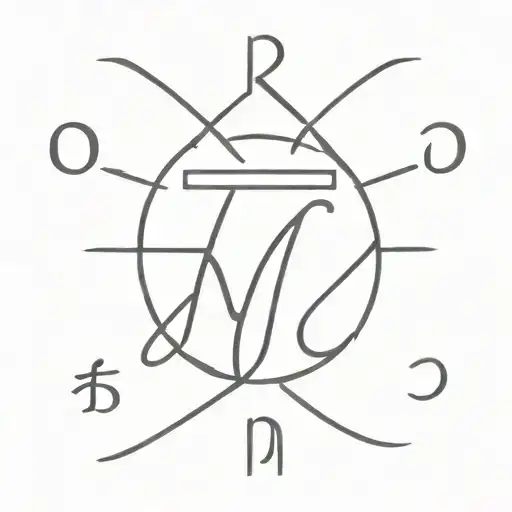 "MIRM" Runes: Write the runes in a clean, simple style, using straight lines of consistent thickness (approximately 0.5mm thick if scaled for a medium-sized tattoo). Keep even spacing between the runes. Orient the runes vertically, or at a slight angle to follow the curvature of the forearm. tattoo design idea