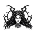 Hecate Goddess tattoo design idea