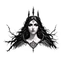 Hecate Goddess tattoo design idea