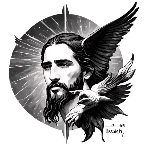 Isaiah 6 8 tattoo design idea