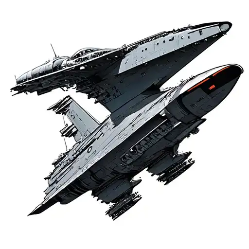 uss enterprise cvn65 tattoo design idea