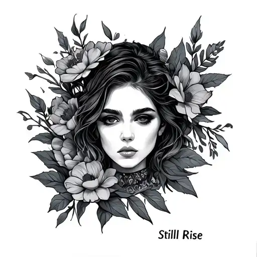 Still I Rise tattoo design idea
