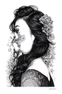 EVA ASUKA tattoo design idea