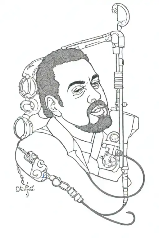 just take the phone off the hook and disappear for awhile Billy Joel  tattoo design idea
