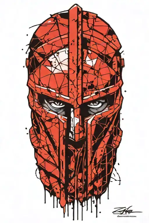 spartan warrior tattoo design idea