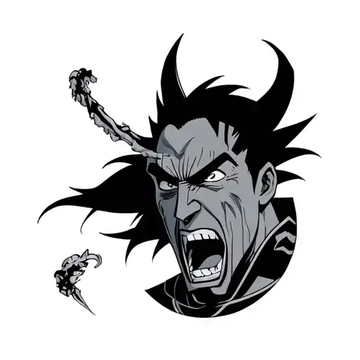 zoro, jinbe, asta, goku, juraya, kenpachi tatto design tattoo design idea