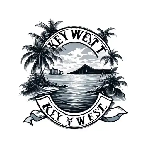 Key West tattoo design idea