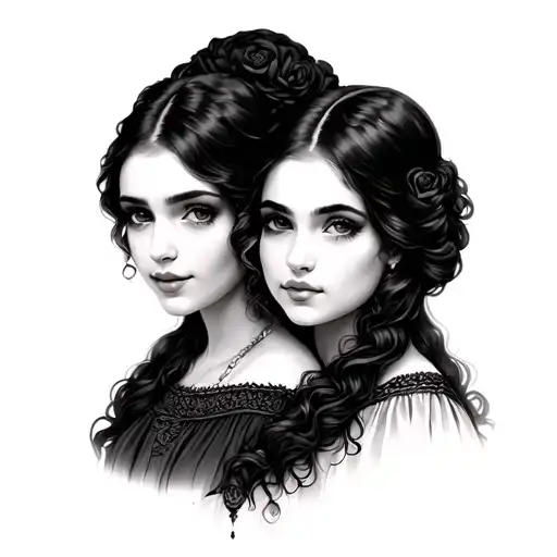 Three Sisters tattoo design idea