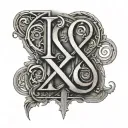 2000 Roman Numerals tattoo design idea