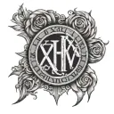 2000 Roman Numerals tattoo design idea