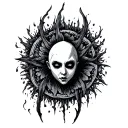 Smashing Pumpkins tattoo design idea