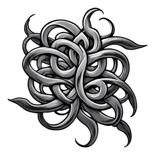 Celtic Vine tattoo design idea