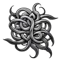 Celtic Vine tattoo design idea