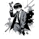 Detective Conan tattoo design idea