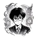 Detective Conan tattoo design idea