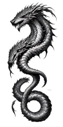 Jörmungandr tattoo design idea