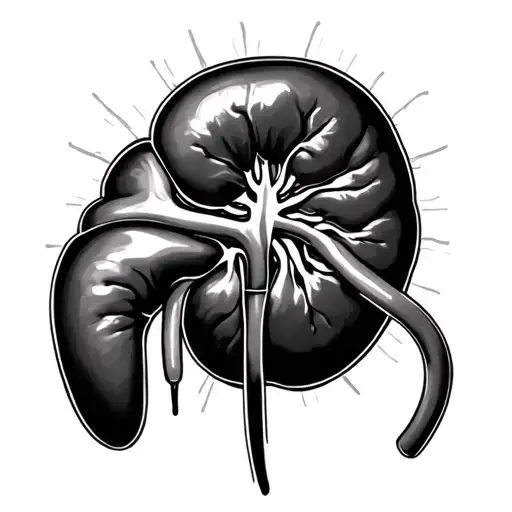 Kidney Transplant tattoo design idea