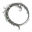 Filler Space tattoo design idea