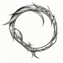 Filler Space tattoo design idea