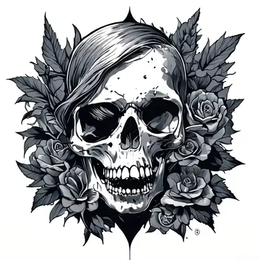 risk and rich  tattoo design idea