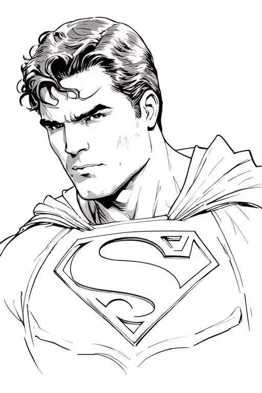 superman for dad memorial tattoo tattoo design idea