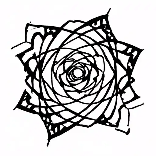 Axl rose intertwined tattoo design idea