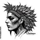 Chichimeca tattoo design idea