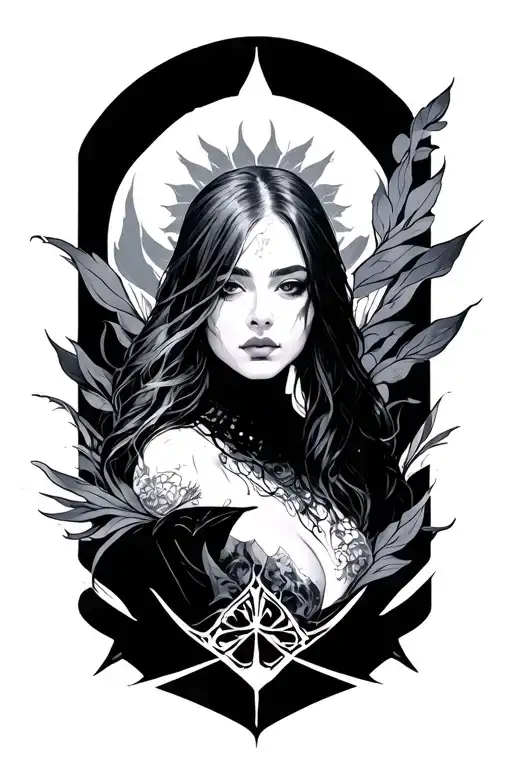 solo leveling tattoo design idea